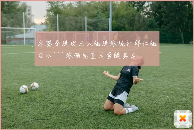 本赛季进攻三人组进球统计拜仁组合以111球领先皇马紧随其后
